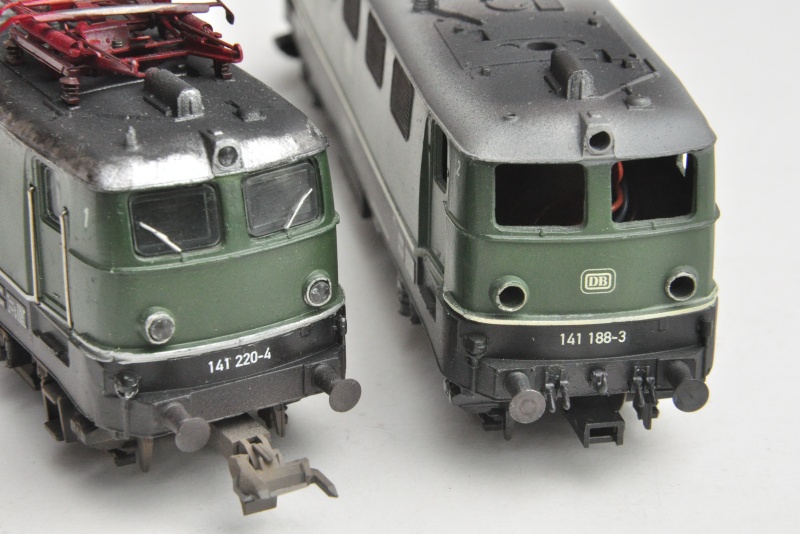 Märklin Baureihe 141 mit zugerüsteter Pufferbohle
